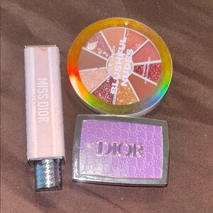 Dior Blushful Nudes Palette & Miss Dior perfume stick w/blush palette Set new
